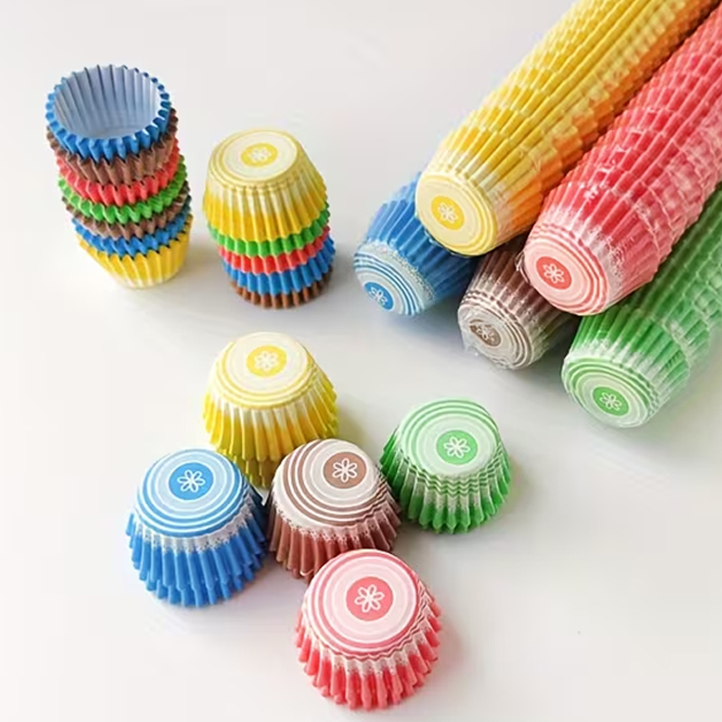 Kitchen Baking Mat - 200 Stück/500 Stück/1000 Stück zufällige Mini-Kuchenpapierhalter
