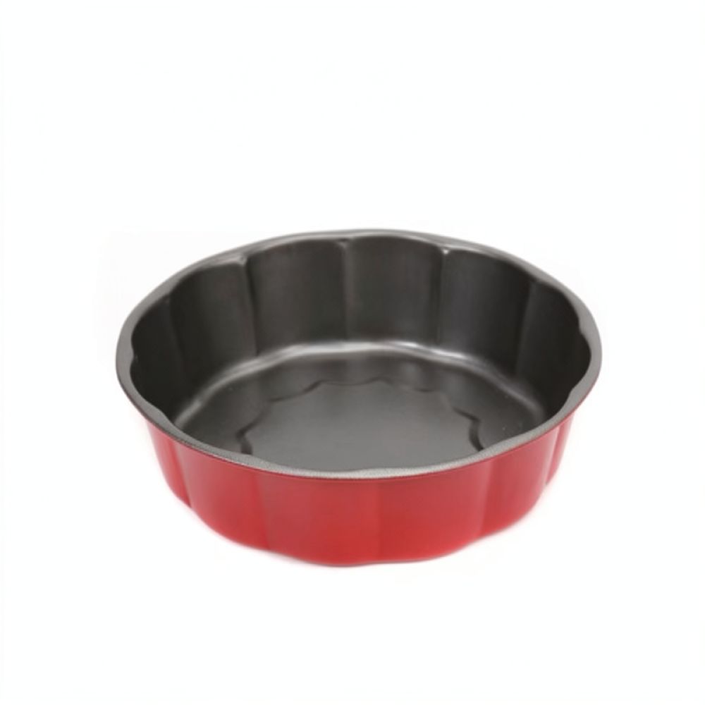 Kitchen Essentials Baking Tray - Antihaftbeschichtete runde Kuchenform aus Kohlenstoffstahl, große