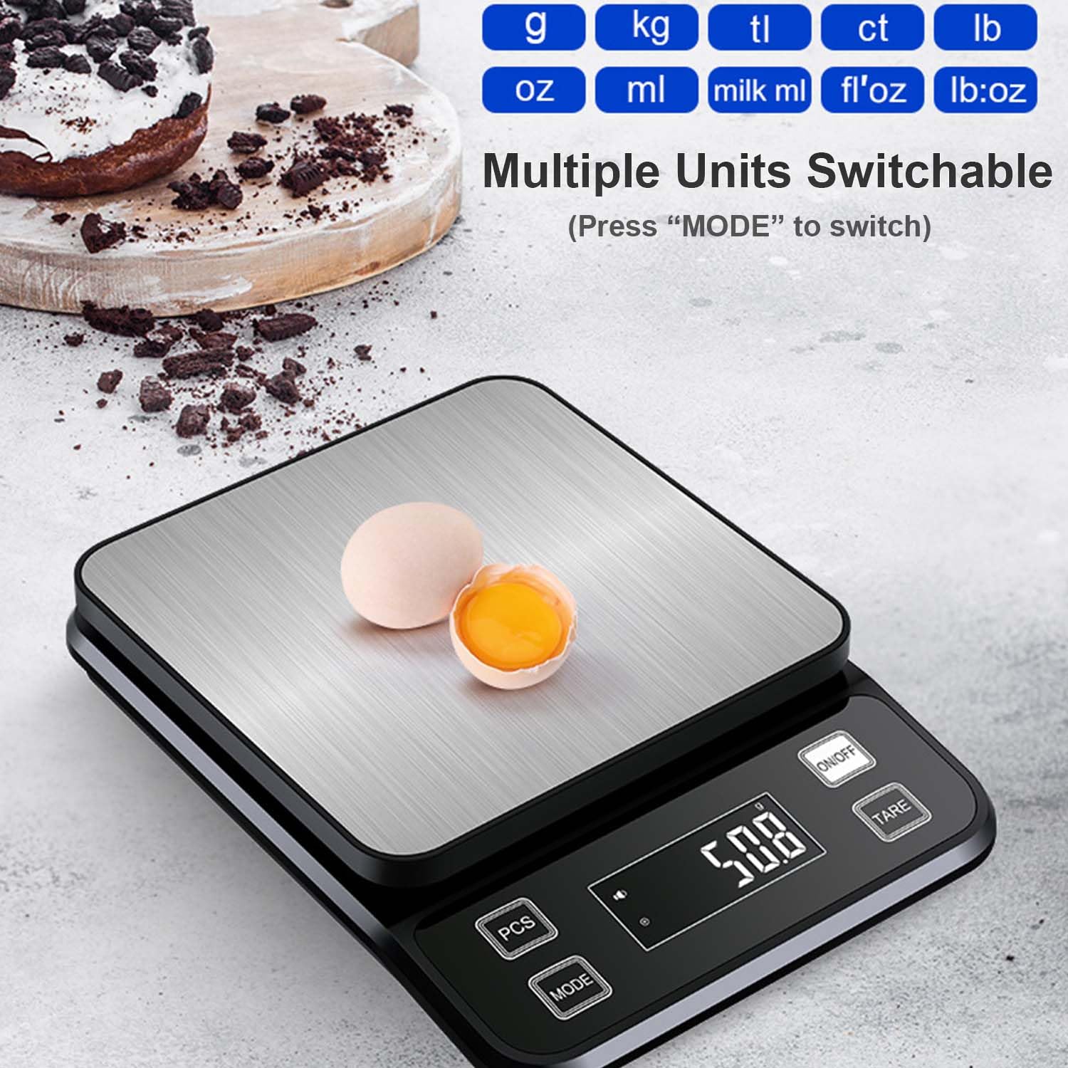2026 Neue Wasserdichte Digital – Kitchen Scale Precise Bewertung und Preis