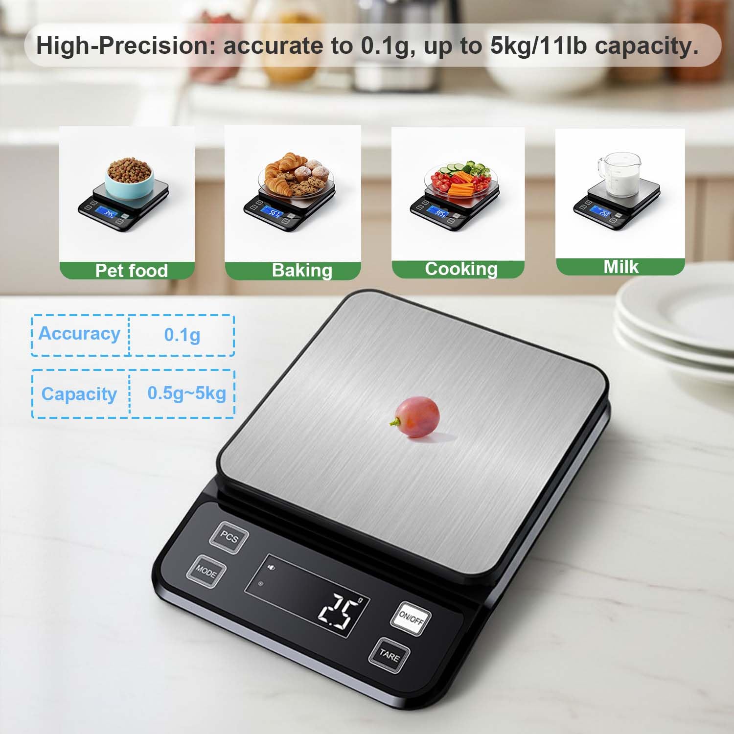 2026 Neue Wasserdichte Digital – Kitchen Scale Precise Bewertung und Preis