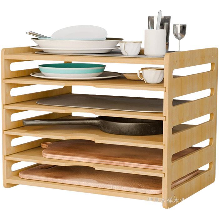 Küchenregal aus Massivholz, me – Kitchen Cabinet Baking Sheet Organizer Bewertung und Preis