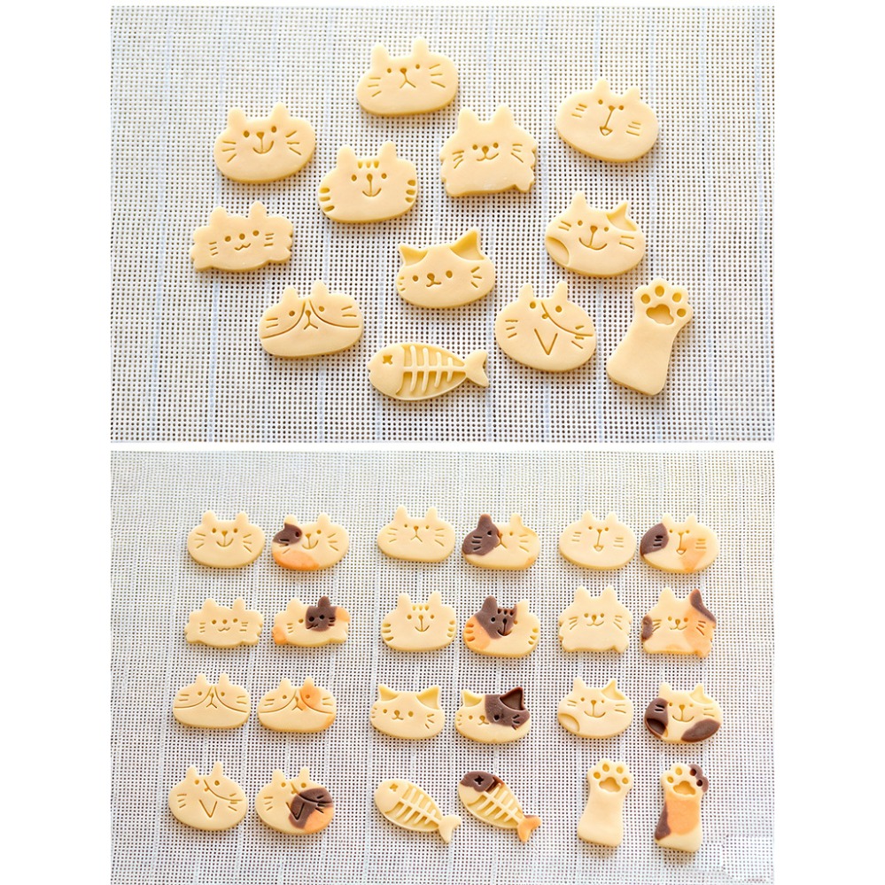 Niedliche Kätzchen-DIY-Stempel – Kitchen Baking Store Bewertung und Preis