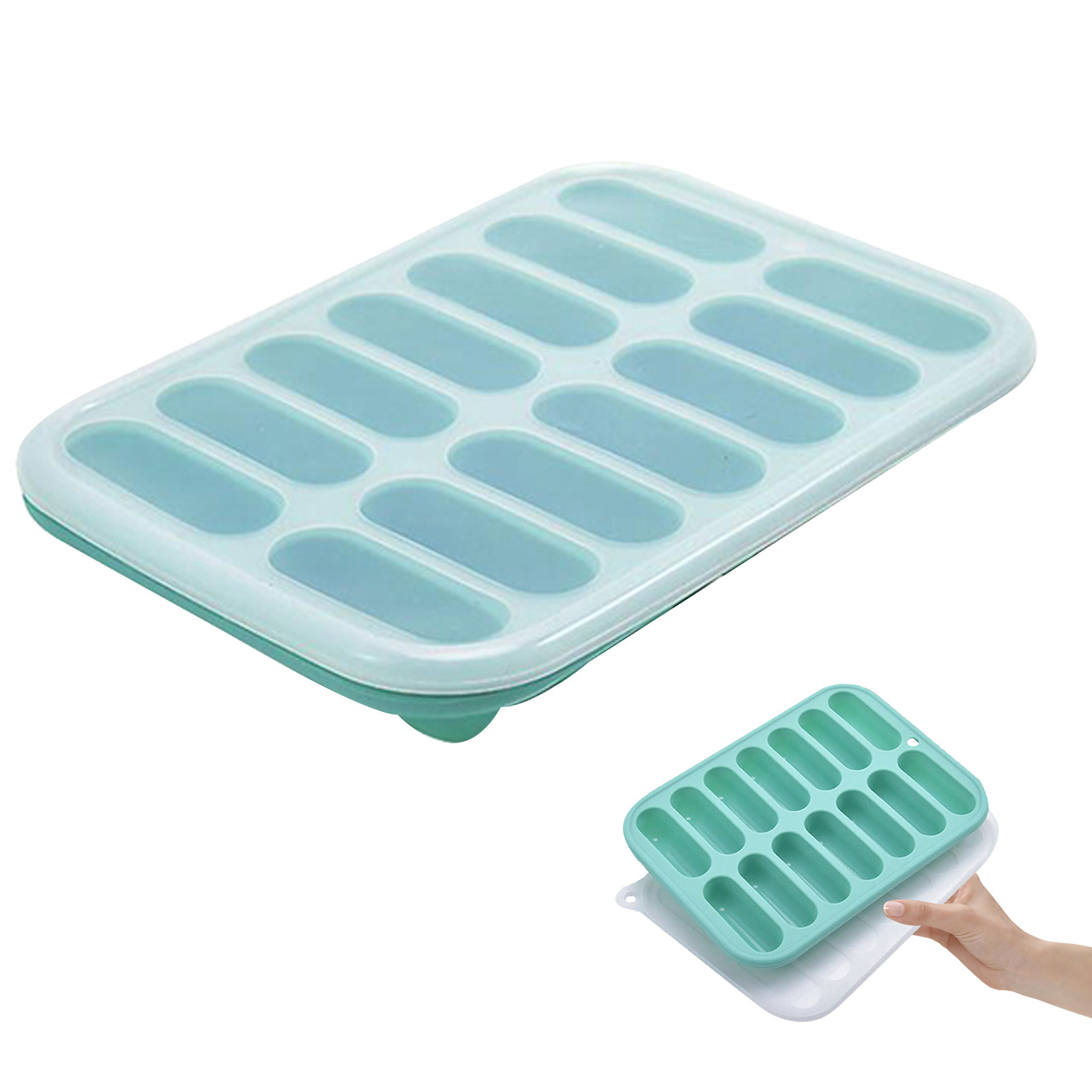 Eiswürfelform aus Silikon, ges – Kitchen Essentials Baking Tray Bewertung und Preis