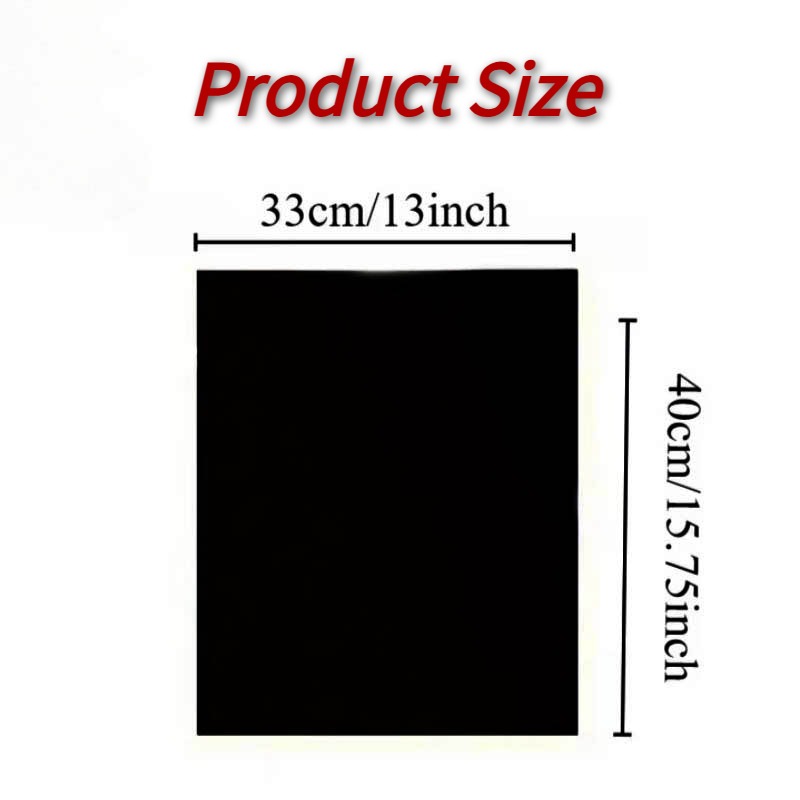 1/2/3/4/5PCS Schwarz BBQ Grill – Kitchen Baking Mat Bewertung und Preis