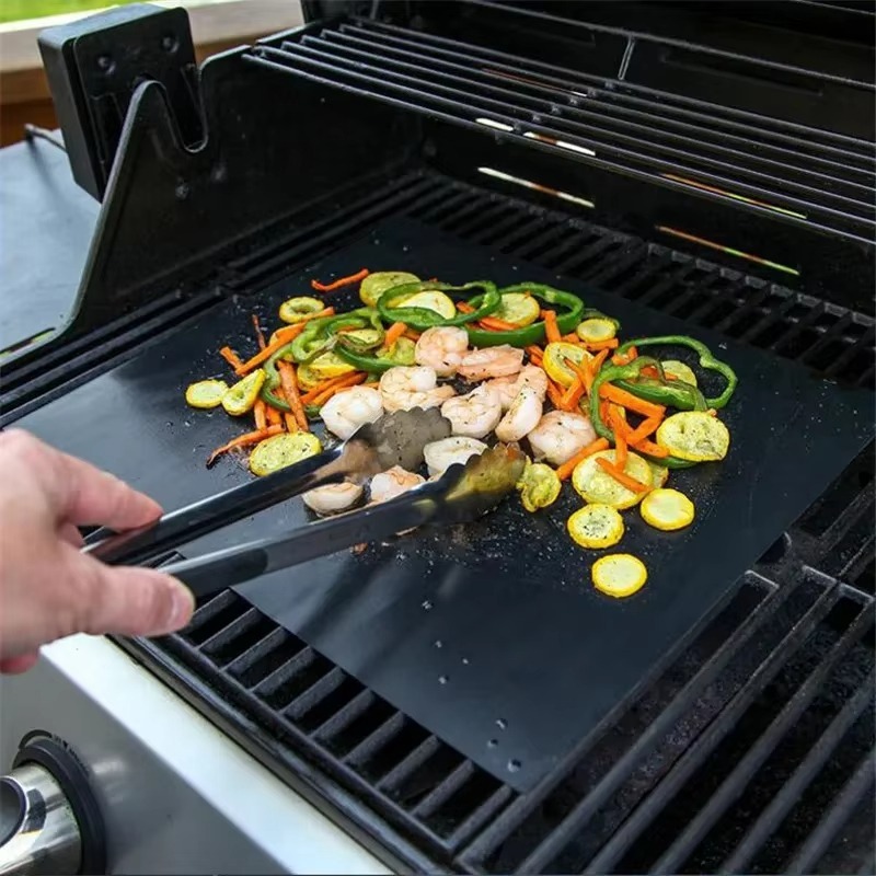 1/2/3/4/5PCS Schwarz BBQ Grill – Kitchen Baking Mat Bewertung und Preis