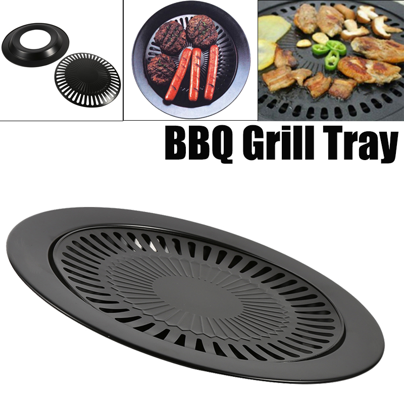 Rauchfreie Grillpfanne Gas Hau – Kitchen Baking Tray Organiser Bewertung und Preis