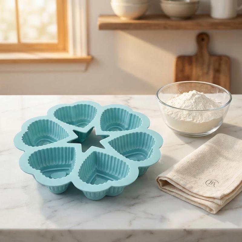 Antihaft-Silikon Herzförmige K – Kitchen Essentials Baking Tray Bewertung und Preis