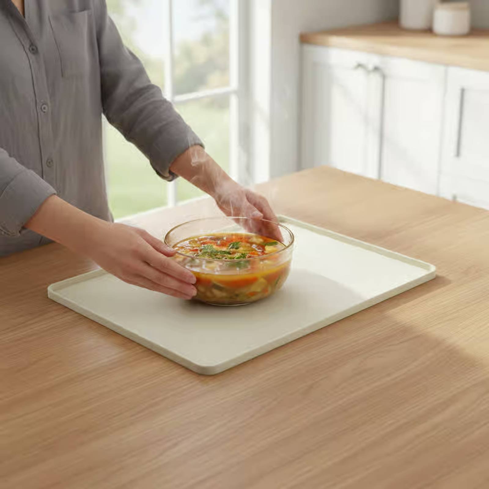 Silikon-Mikrowellen-Abdeckmatt – Kitchen Baking Mat Bewertung und Preis