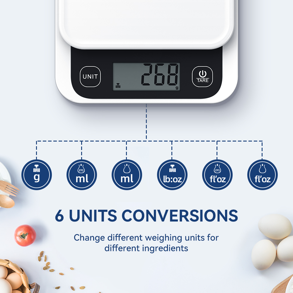 5 kg/0,1 g/1 g intelligente Kü – Kitchen Scale Precise Bewertung und Preis